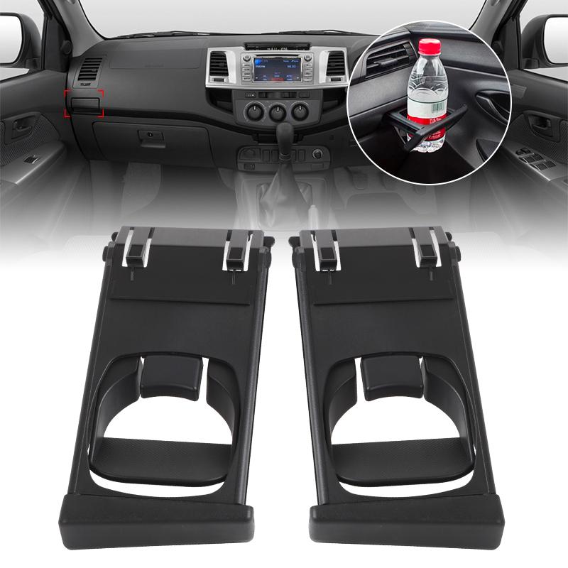 Auto Left Right Cup Drink Holder For Toyota Hilux Vigo SR Pickup Fortuner 2004 2005 2006 2007 2008 2009 2010-2015 55604-0K010