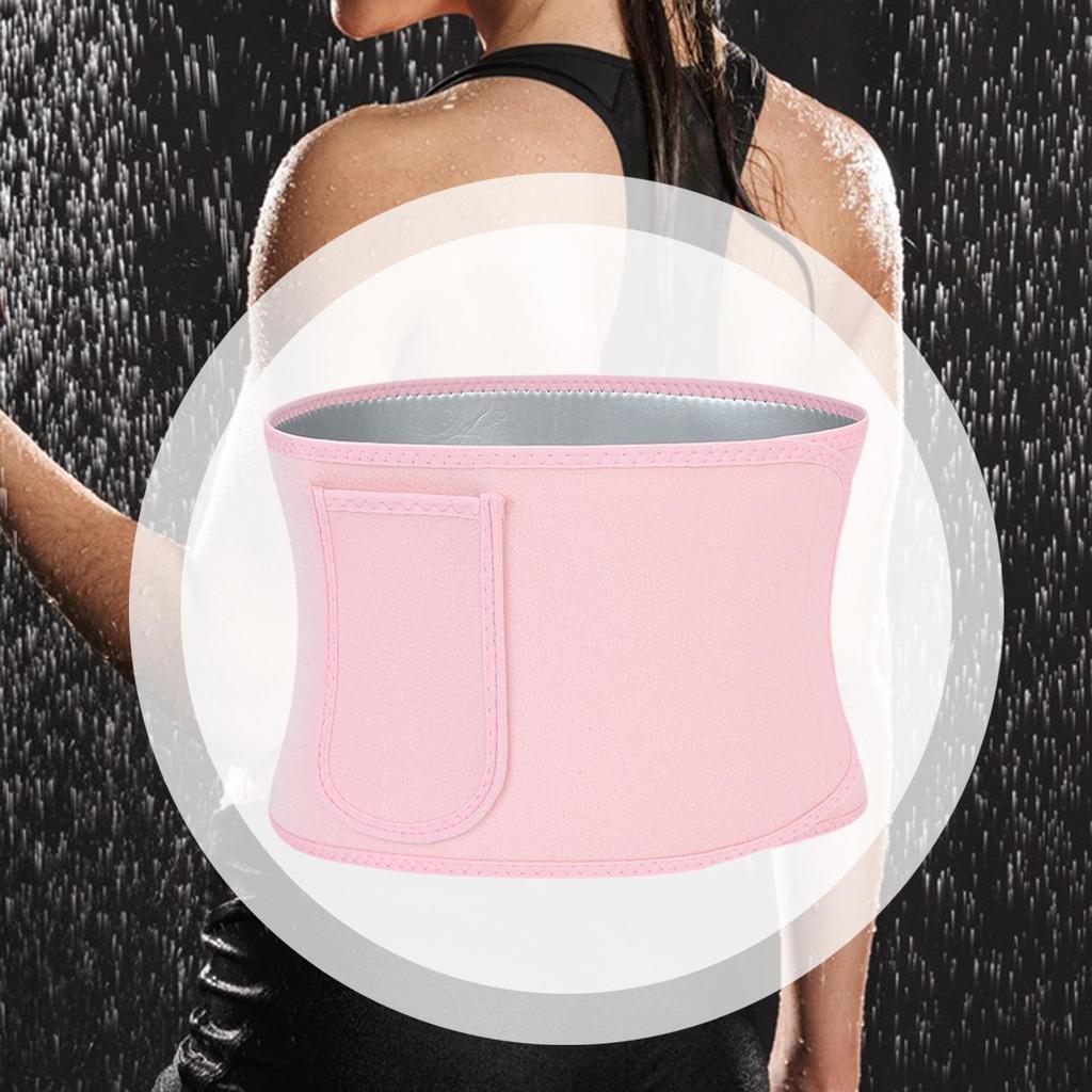 Fascia Addominale Sudorazione Aumenta Stabilità del Core Fascia Regolabile Fasciatura Addome per Corsa Yoga