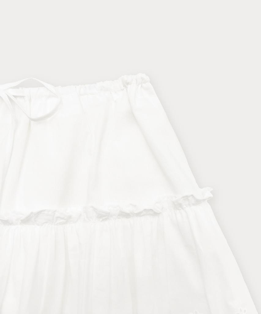Sseomweeobeoteo Charlotte Lace Mini Skirt - Ivory