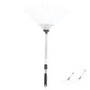 Adjustable Leaf Rake Retractable Expandable Stainless Steel Metal Lawn Yard Garden Hand Tool
