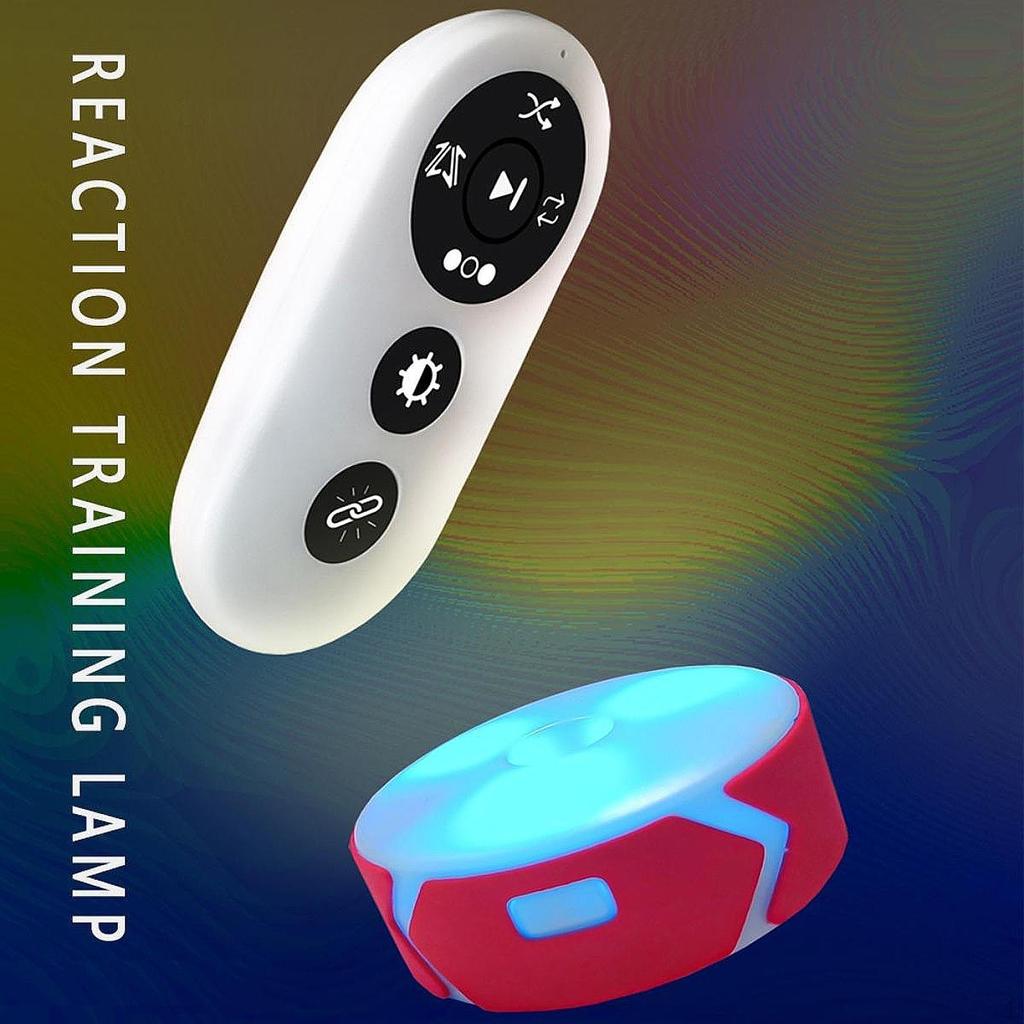 3 Pieces Reaction Training Lights Sports Agility Set React Lamp for Running Fencing