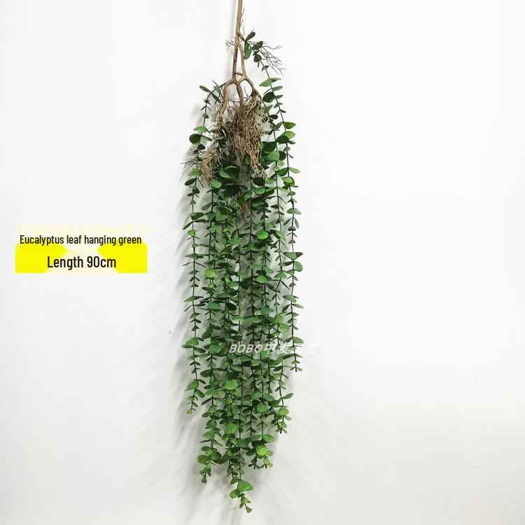 Artificial Spider Plant & Fern Hanging Decor - Trailing Green Vines for Wall & Ceiling