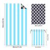 Stripe Series Double-sided Pile Beach Towel Microfiber Towel Printing Bath Towel