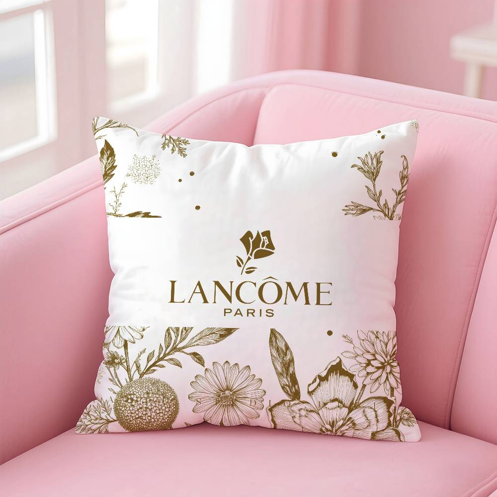 L-L-LancomeS Modisches Muster Kissenbezug Milbenschutz Kissen Unsichtbarer Reißverschluss seidig kurzer Plüsch Sofakissenbezug