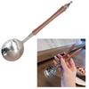 Gifts Retro Saint Castle Soup Spoon Tableware Kitchen Accessories Gadgets Dessert Spoons Long Handle Stainless Steel Round Spoon