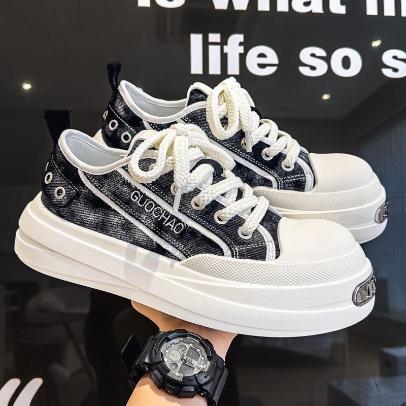 22 new spring children open smile canvas shoes youth student leisure sports board shoes 39