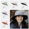 Portable Sunshade Fisherman Hat UPF50+ Foldable Bucket Cap Folding Sun Cap Women Hiking Cap  Hiking