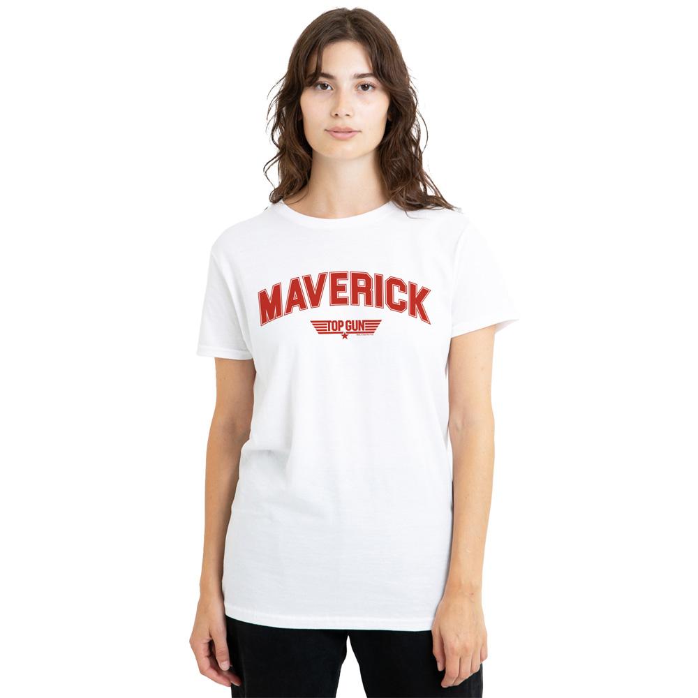 Top Gun Unisex Adult Maverick Varsity T-Shirt