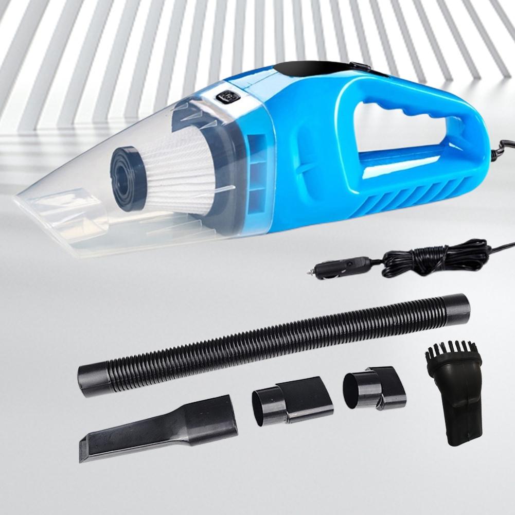 Car Vacuum Cleaner Dry Wet Dual Use Small Air Duster with 5M Cable Powerful Hoover Mini Dust Collector for Vehicle Home Cleaning