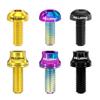 2pcs Screw Bike Bottle Holder Screw Titanium Zinc Zinc Alloy Bicycle Water Bottle Fixed Screws  Road Bicycle