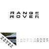 Range Rover Car Nameplate With Glossy And Matte Options For Exterior Styling