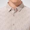 Antonio Men's Silk-Cotton Blend Short-Sleeve Printed Shirt