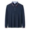 Men'S Polo Shirt Business Casual Long Sleeve T-Shirt Summer Autumn Hot Selling High-Quality Breathable Comfortable Fashion Top