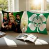 Punk Rock American Band TThe OOffspring Cushion Cover Pillowcase Antidustmite Invisible Zipper Short Plush Sofa Cushion