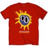Primal Scream Póló Screamadelica Zenekar Hivatalos Piros Új