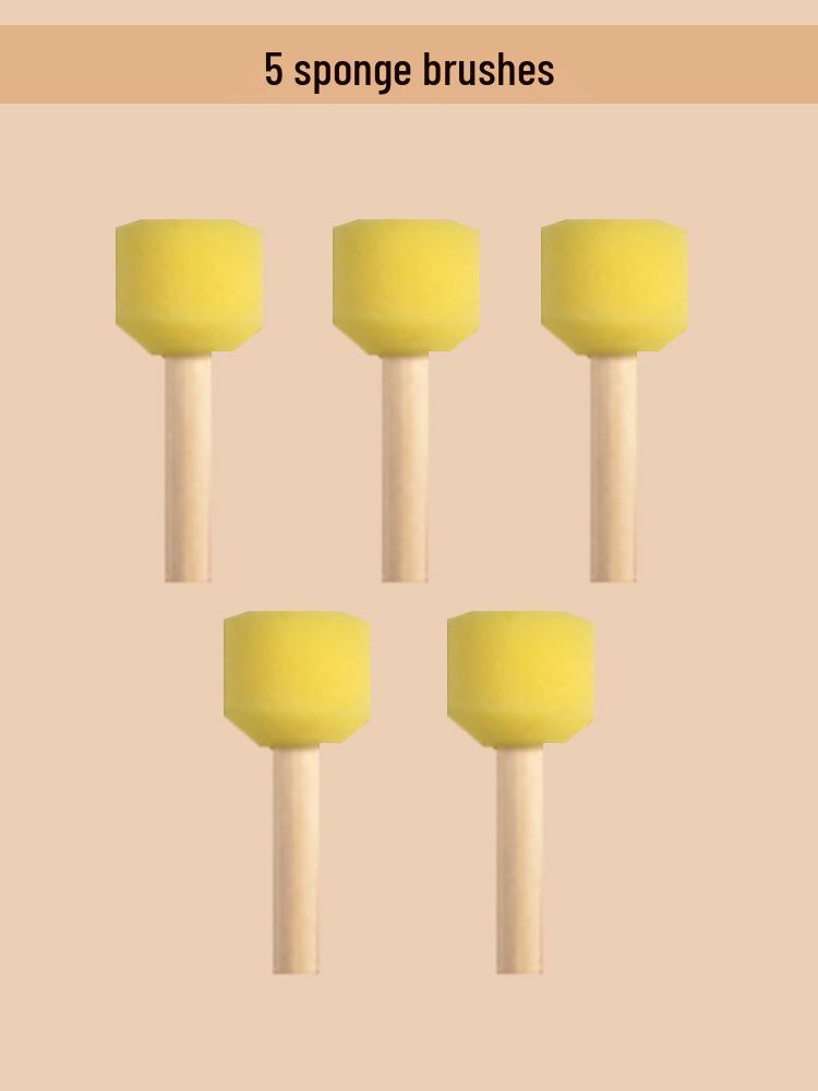 Handmade Intangible Cultural Heritage Round Fan Kit: Blank Xuan Paper for Parent-Child Festival Activities