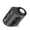 New Leafless High-Speed USB Waist Clip Fan for Camping 