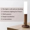 LED Holz Magnetischer Bewegungssensor Nachtlicht, USB Wiederaufladbare Atmosphärenlampe für Treppenhaus Flur Schlafzimmer Schrank