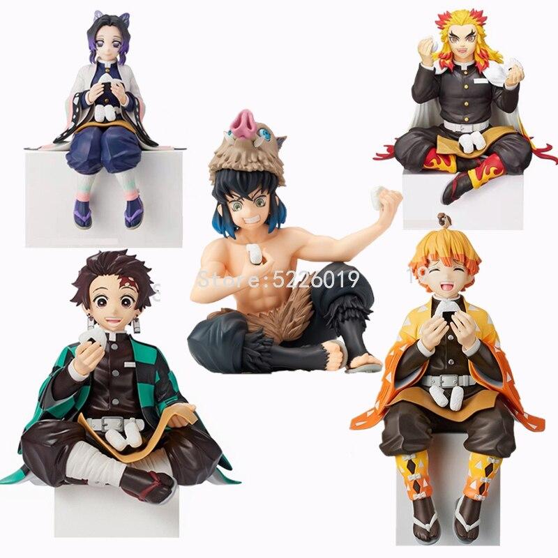 14 Styles Demon Slayer Anime Figure Kyojuro Rengoku Action Figure Giyu Tomioka Kimetsu No Yaiba Figurine Kochou Shinobu Figure