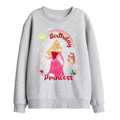 Sleeping Beauty Childrens/Kids Birthday Princess With Aurora Sweatshirt