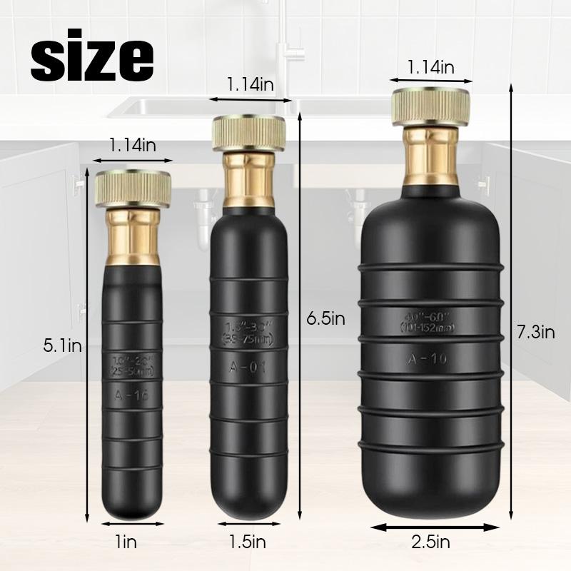 

3PCS Kitchen Sink Clogged Drain Airbag Drain Cleaning Bladders Quickly Unclog Clogged Drains Shower Drain Pipe Cleaning Airbag