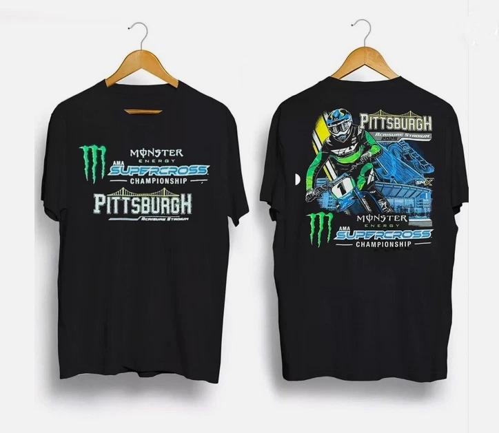 Supercross Pittsburgh 2025 Unisex TShirt S5XL S