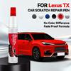 Car Paint Repair Pen For Lexus TX Paint Scratch Repair Accessories Silver 1J7 Gray 1L1 Red 3R1 White 089 Blue Caviar 223