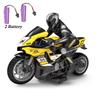 1:10 Electric Stunt Motorcycle High Speed Racing Car 4 Channels Remote Control Off-Road Model Boys Toy for Children's Gifts
