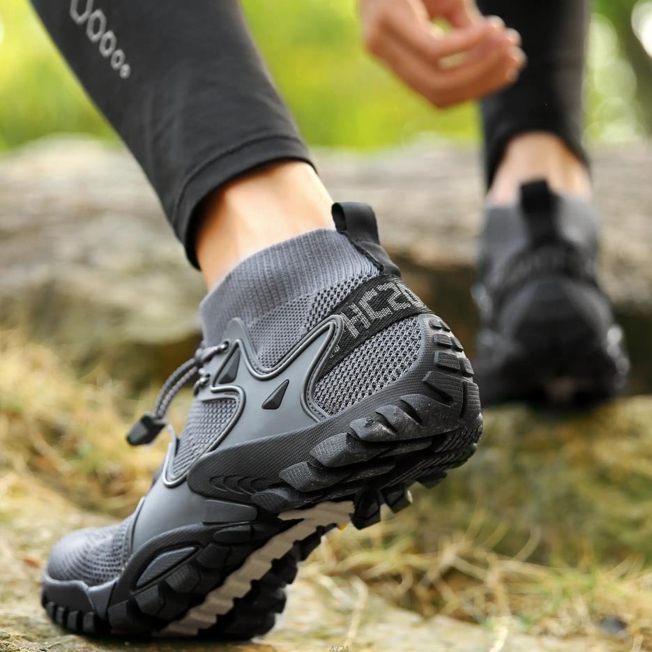 36-47 Unisex móda Outdoorová turistická obuv Lehká létající tkaná prodyšná plážová obuv Potápěčská obuv