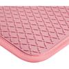 Pink Checkered Pot Holder, Checkerboard Potholders for Kitchen, Silicone Pot Holders with Pocket for Kitchen Clearance 2 Pack Set, Hot Pads and Oven