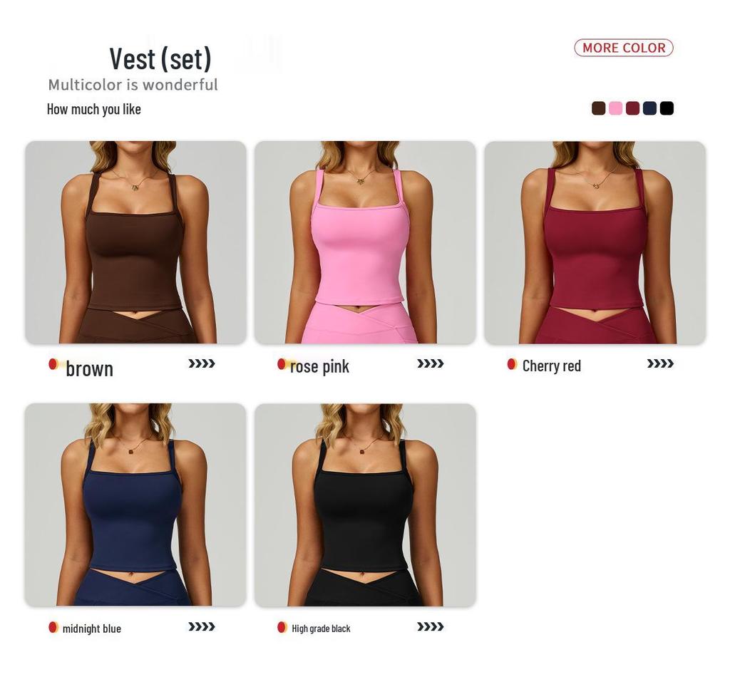 Women's Nude Feeling Yoga Set: High-Waist, Hollow-Back, Tummy Wrap, Tight-Fit for Running and Fitness