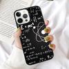 Brains Geek Science Math Physics Formulas Phone Case Cover for iPhone 17 Air 16 16e 12 11 13 14 15 Pro Max for Apple Plus
