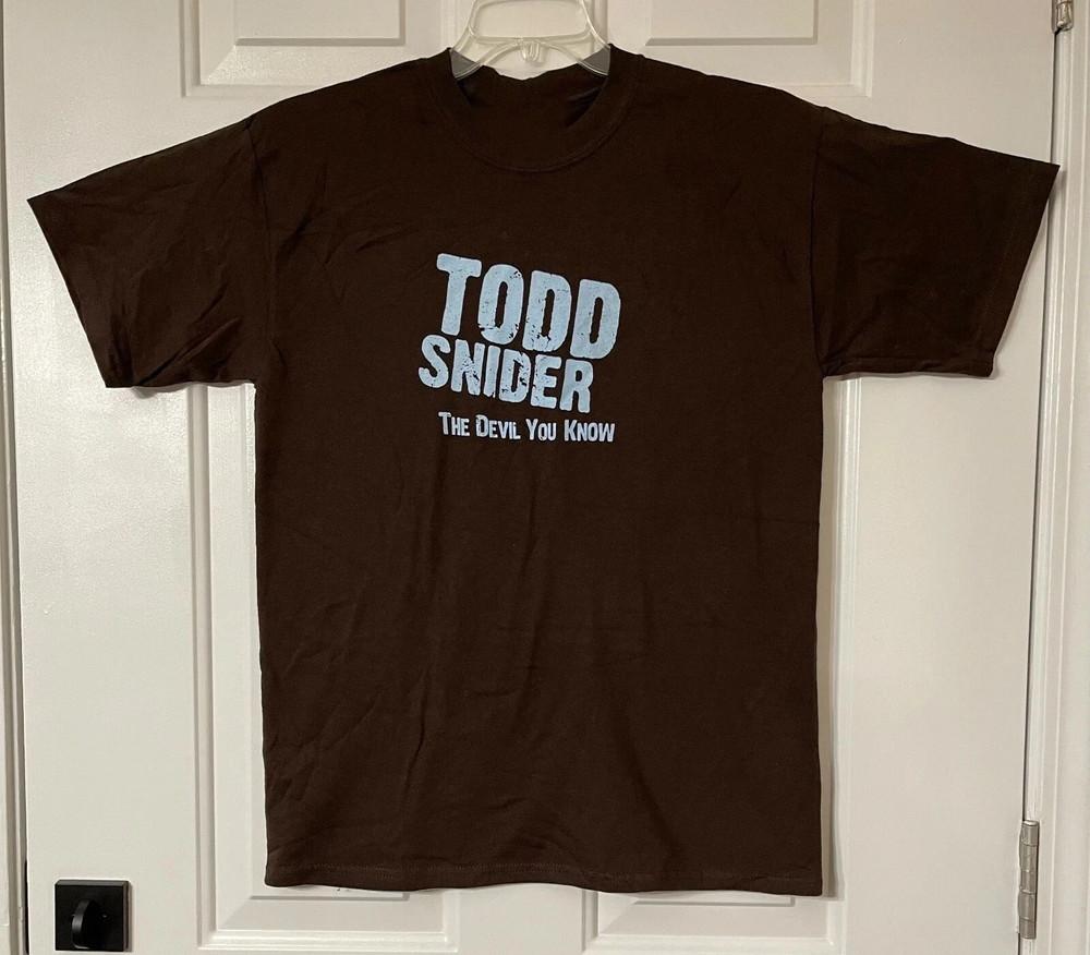 Todd Snider The Devil You Know Album Shirt Unisex Concert S-5XL CR953 Unisex T-Shirt S