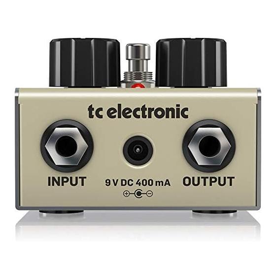 TC Electronic Analog Tube Overdrive Pedal Guitar Effector Analog Circuit Design Equipped with 12AX7 Vacuum Tube Simple Operation True Bypass TUBE