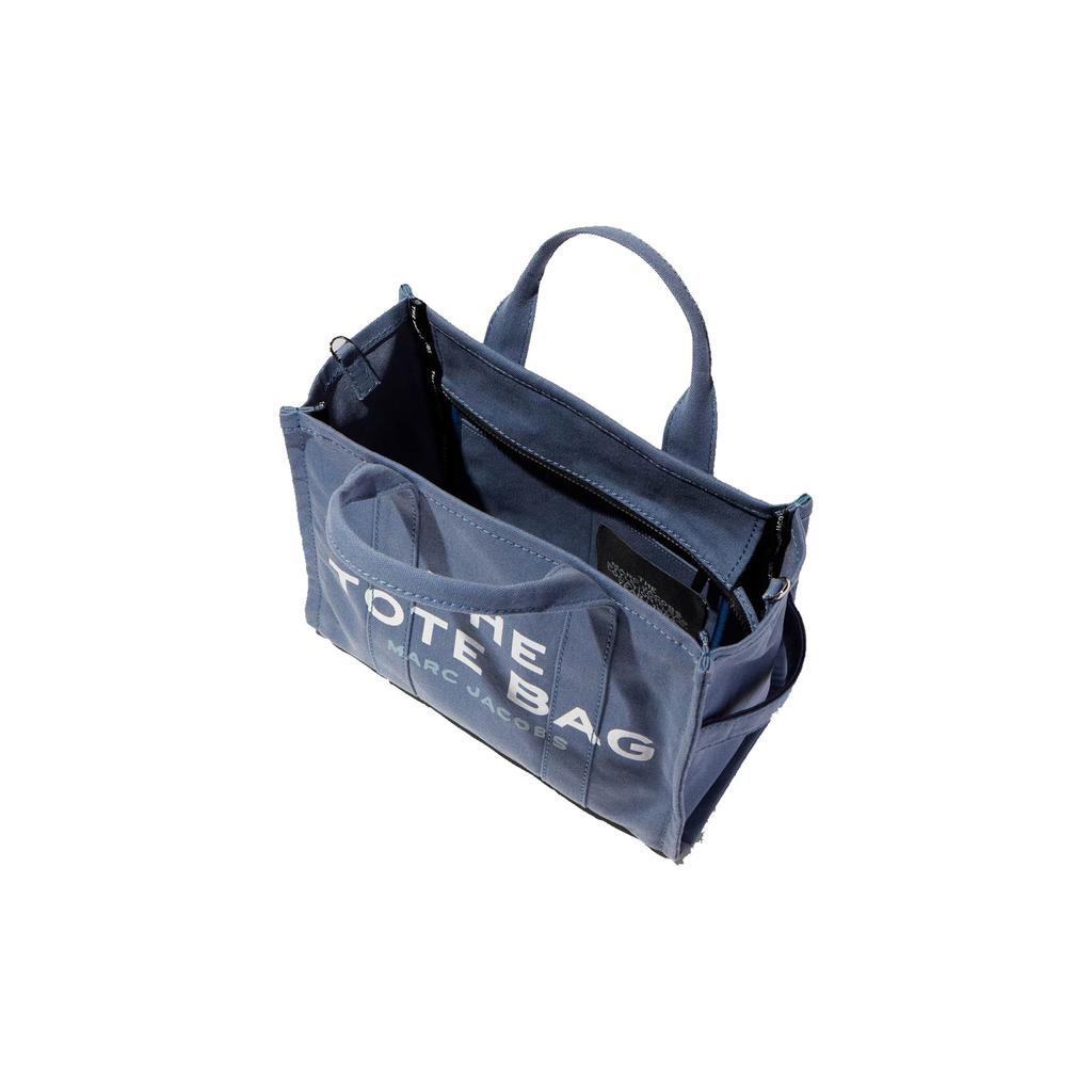 Marc Jacobs Canvas Medium Tote Bag Blue Shadow Women Tote_bags M0016161-481