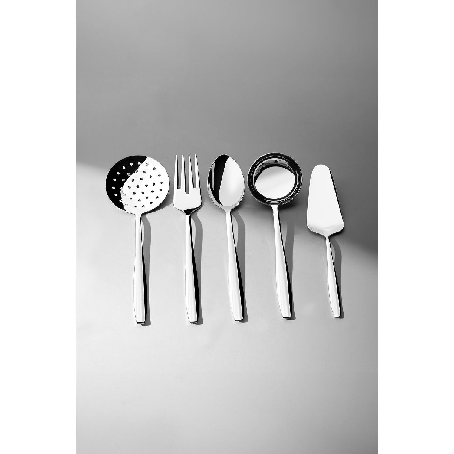 

Sahra 5 Piece Serving Ladle Colander Set чистый