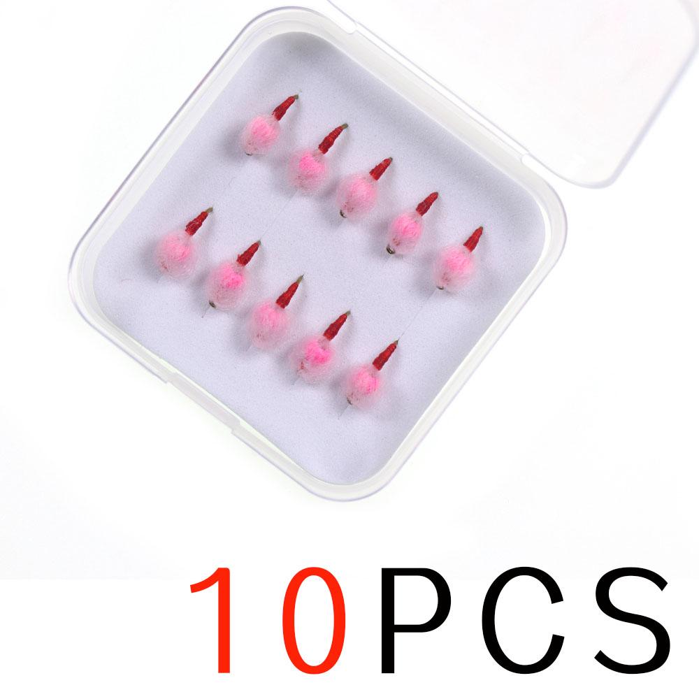 Wolframperlen-Ei und weiches Melkei, künstlicher Glo Bug, Lachsfischrogen, schnell sinkende Nassfliege, Forelle, Steelhead, Angelköder