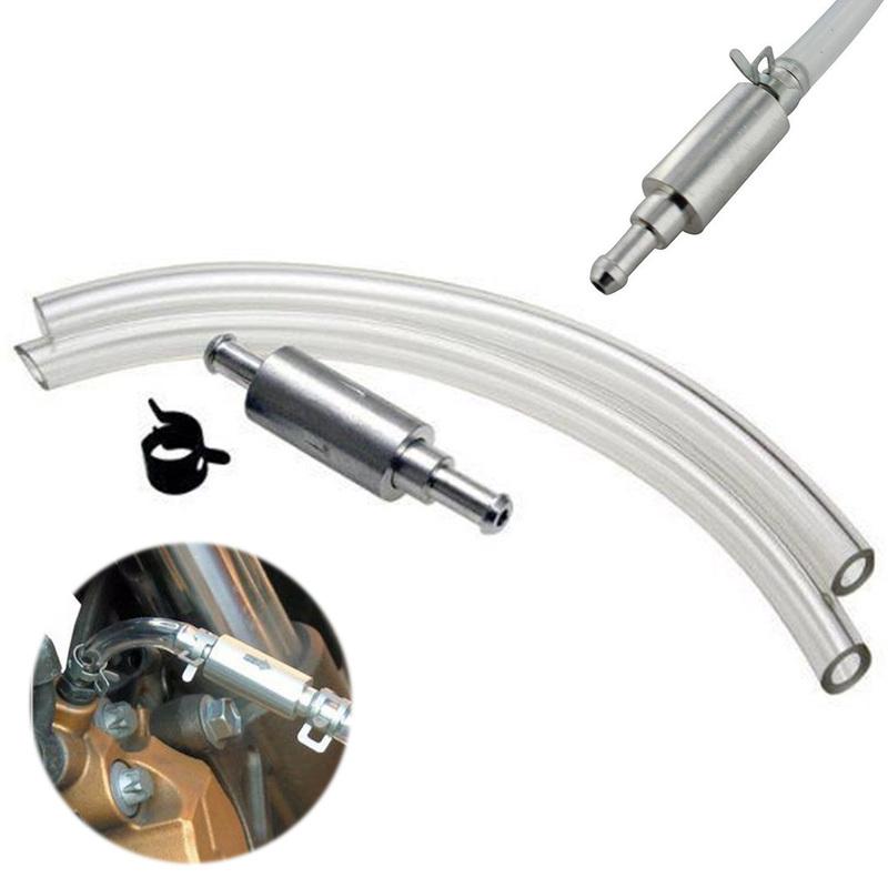 

Motorcycle Car Clutch Brake Bleeder Kit One Way Check Valve Tube Bleeding Tool Kit for Motorcycle Clutch
