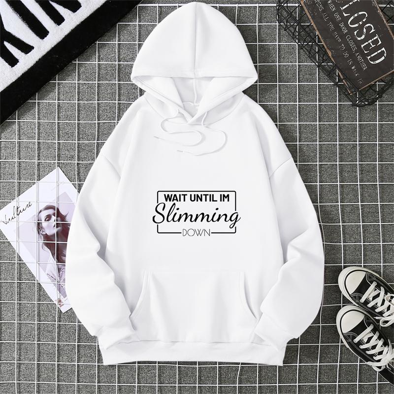 Unisex Heart Letter Print Hoodie Sweatshirt Loose Simple Style Autumn Winter Couple Matching Long Sleeve Printed Hoodie