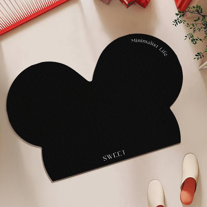 Bathroom Floor Mat Absorbent Non-slip Quick Drying Diatom Mud Cushioned Foot Mat Resistant To Dirty Household Toilet Toilet Door