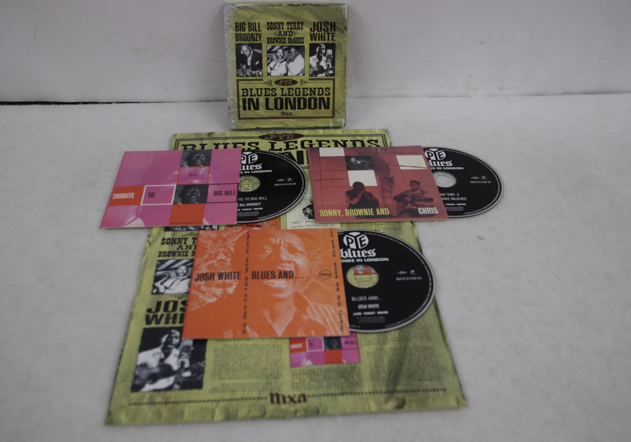 

CD VARIOUS Blues Legends In London 06076812492 SEQUEL 2003 US Blues Used