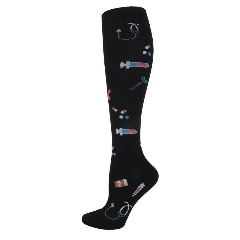 200+ Styles Men's & Women's Odor-Resistant Compression Socks for Cycling & Running