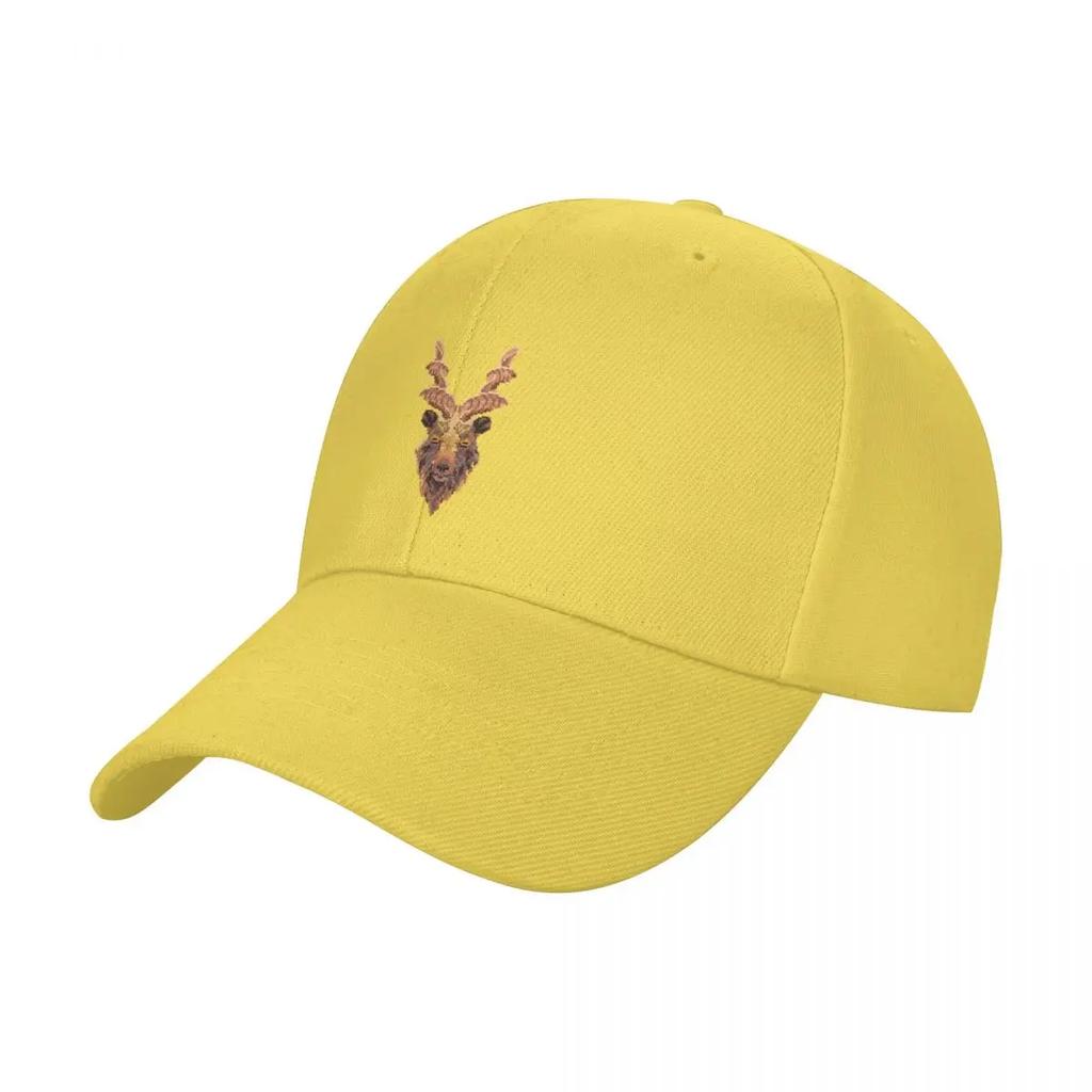 Markhor Pixel Art Baseball Cap Luxury Man Hat Icon custom caps Womens Beach Mens