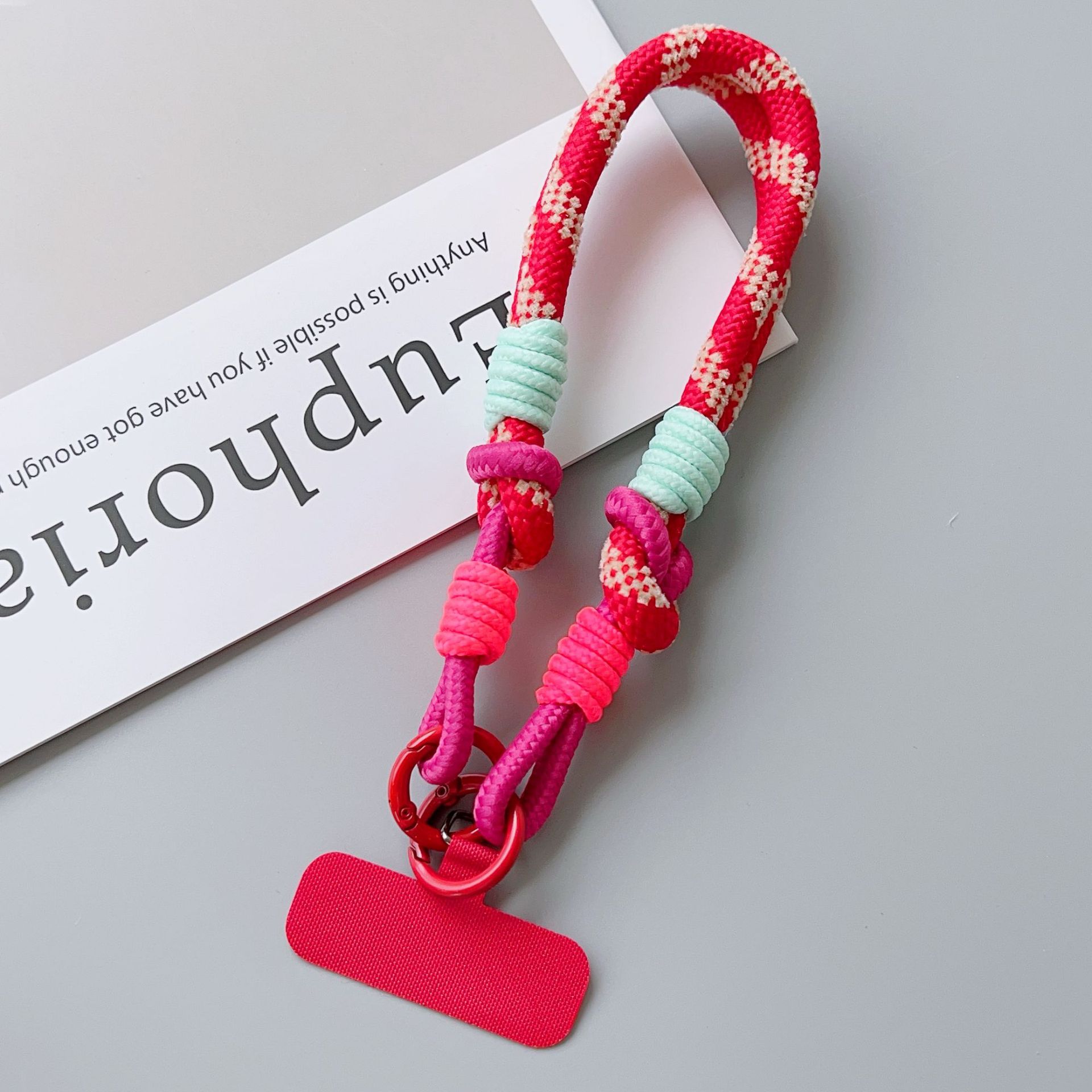 Multi-Functional Lanyard Mobile Phone Universal Lanyard Wrist Strap Short Rope Multi-Purpose Anti-Loss Rope POLYESTER