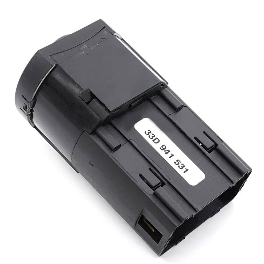 33D941531 Adjust Button Headlight Switch Adjust Button Headlight Switch Plastic Reliability Spare Part 33D941531