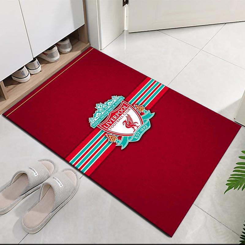 Liverpool Football Club Printed Carpet, for Office Chair Living Room Bedroom Kitchen Room Decor Gifts.