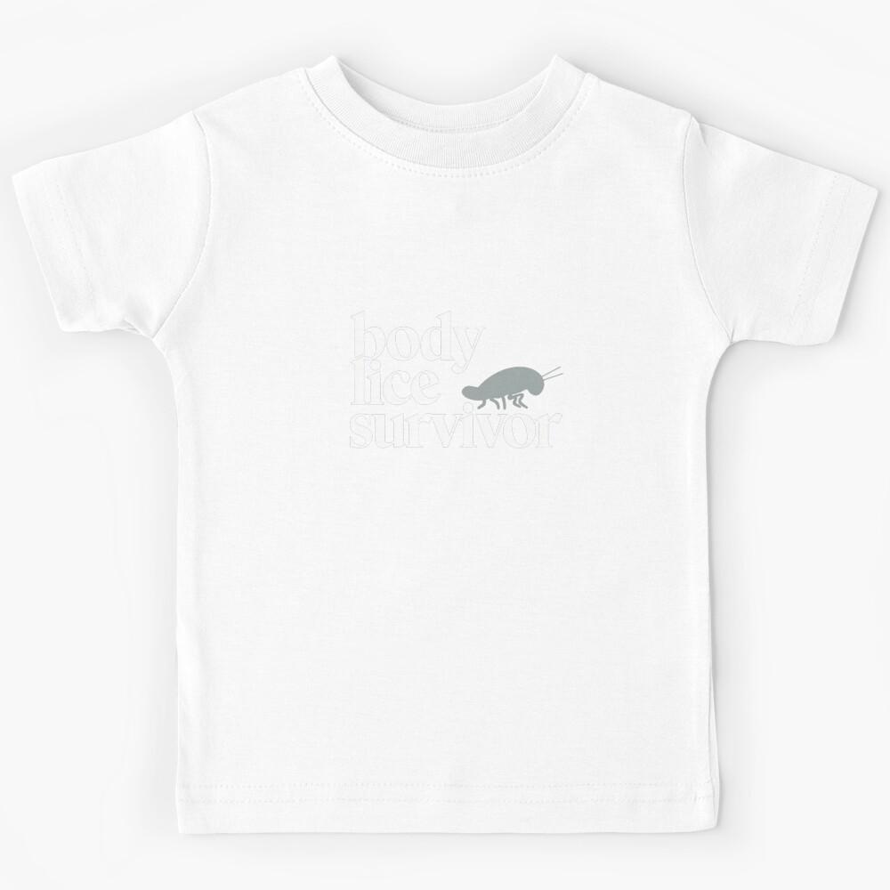 Body Lice Survivor Minimalist Kids T-Shirt 140