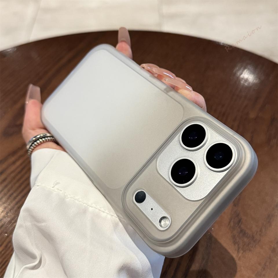 Transparent Matte Phone Case For iPhone 17 Air 13 12 13 14 15 16 17 Pro Max 16 15 14 Plus Clear Ultra-thin Protector Cover