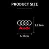 Car Stickers Car-Styling Logo Interior Decorative Accessories For Audi A1 A2 A3 A4 A5 A6 A7 A8 Q1 Q2 Q3 Q4 Q5 Q6 Q7 Q8 B5 B6 B7 B8 C5 C6 C7 C8
