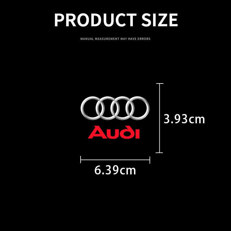 Car Stickers Car-Styling Logo Interior Decorative Accessories For Audi A1 A2 A3 A4 A5 A6 A7 A8 Q1 Q2 Q3 Q4 Q5 Q6 Q7 Q8 B5 B6 B7 B8 C5 C6 C7 C8